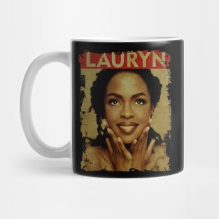 TEXTURE ART- Lauryn Hill - RETRO STYLE Mug